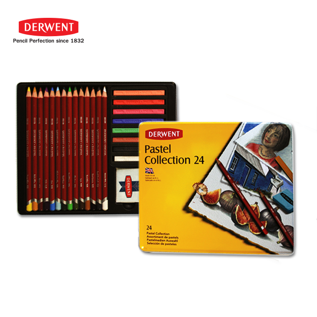 32996 Derwent Pastel Pencil 72 Colour Tin Set 